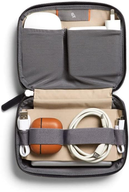 Bellroy Tech Kit Compact (Tech Accessories Organizer, Zipper Pouch) - Saltbush