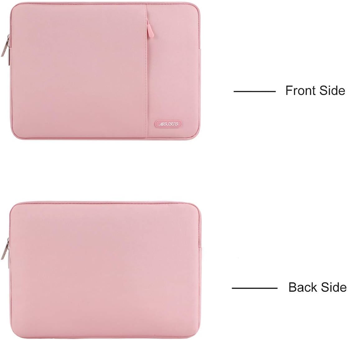 MOSISO Laptop Case 13.3 inch, 13-13.3 inch Laptop Sleeve Compatible with MacBook Air/Pro 13/Pro 14 M5 M4 M3 M2 M1, HP Dell ASUS Lenovo,Polyester Vertical Computer Sleeve Bag with Pocket, Antique Green - Colors A