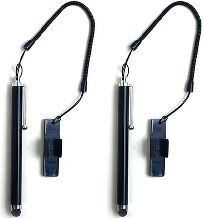 Stylus Pen for Touch Screen with Pen Holder, Bike Motorcycle Stylus Pen with Anti-Drop Spring Strap, High Precision and Sensitivity, Glove-Friendly for iPad iPhone Android Tablets Smartphone (1PCS-1)