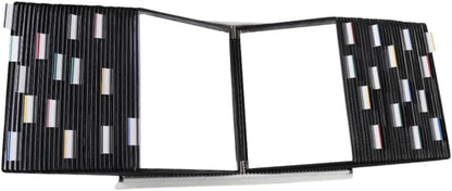 Tarifold Desktop Reference Organizer & Display System, 10 Double-Sided Pockets, 20 Sheet Capacity, Expandable, Durable Steel Wire Frames, Letter Size, Made in France, Black
