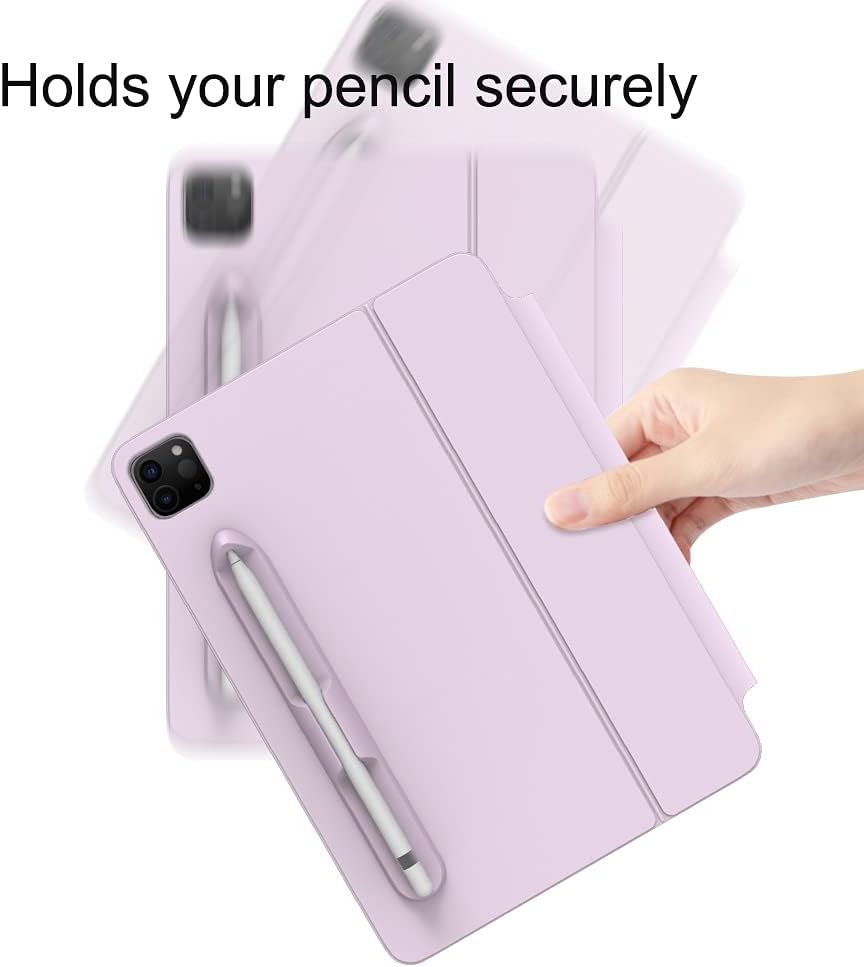 LOVE MEI iPencil Holder Sticker for Apple Pencil 1st/2nd Generation, Strong Adhesive Silicone Holder Sticker [Magnetic Attach Design] Accessories for iPad Stylus Pens