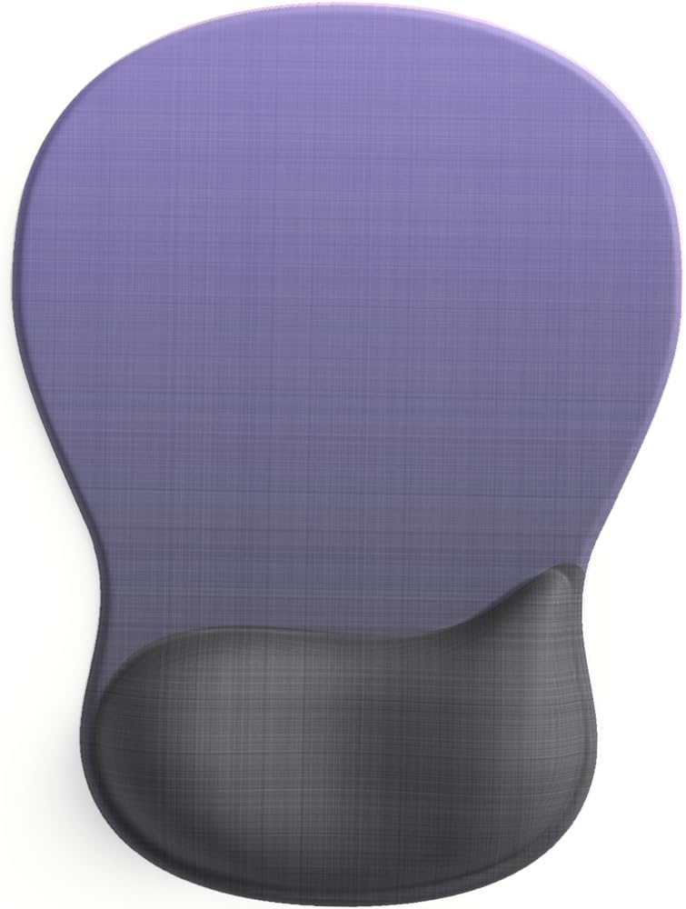 ErgoComfort Gel Wrist Rest Mouse Pad-Ergonomic Office Mousepad with Wrist Support-Non-Slip, Design Desk Accessories Mat for Home&Game Decor (06Mocha Sand)