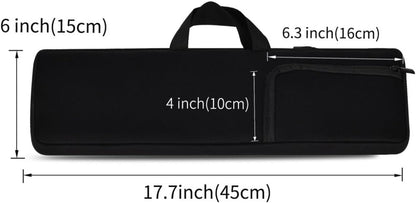 Neoprene Carrying Case Portable Protection Sleeve Pouch Bags for Logitech MK235 Wireless Keyboard and Mouse Combo/Arteck 2.4G Wireless Keyboard with Numeric Keypad for Windows(HW192)