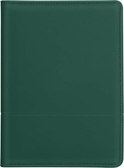 Padfolio/Portfolio Binder, Mini Padfolio Portfolio Binder 5 x 8 Legal Writing Pad, A5 Document Organizer Folder for Men Women, Black