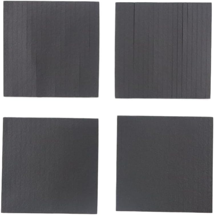 20 PCS 2MM Thick Mechanical Keyboard Cushion Damping Gasket Leaf Spring Universal Foam Strip Keyboard Gasket High Elastic PORON Foam (80x4x2MM 20PCS)