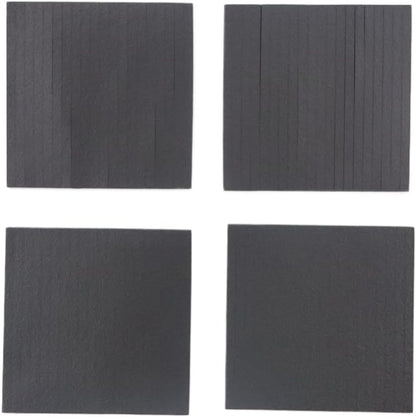 20 PCS 2MM Thick Mechanical Keyboard Cushion Damping Gasket Leaf Spring Universal Foam Strip Keyboard Gasket High Elastic PORON Foam (80x4x2MM 20PCS)