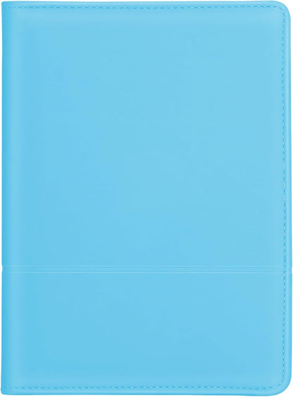 Padfolio/Portfolio Binder, Mini Padfolio Portfolio Binder 5 x 8 Legal Writing Pad, A5 Document Organizer Folder for Men Women, Black