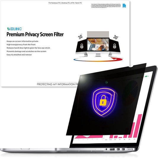 17 Inch 5:4 Desktop Computer Privacy Screen Filter (Does NOT fit 17.3 or 17 Wide Screen) Screen Size - 13.31 inch Width x 10.61 inch Height - Colors A