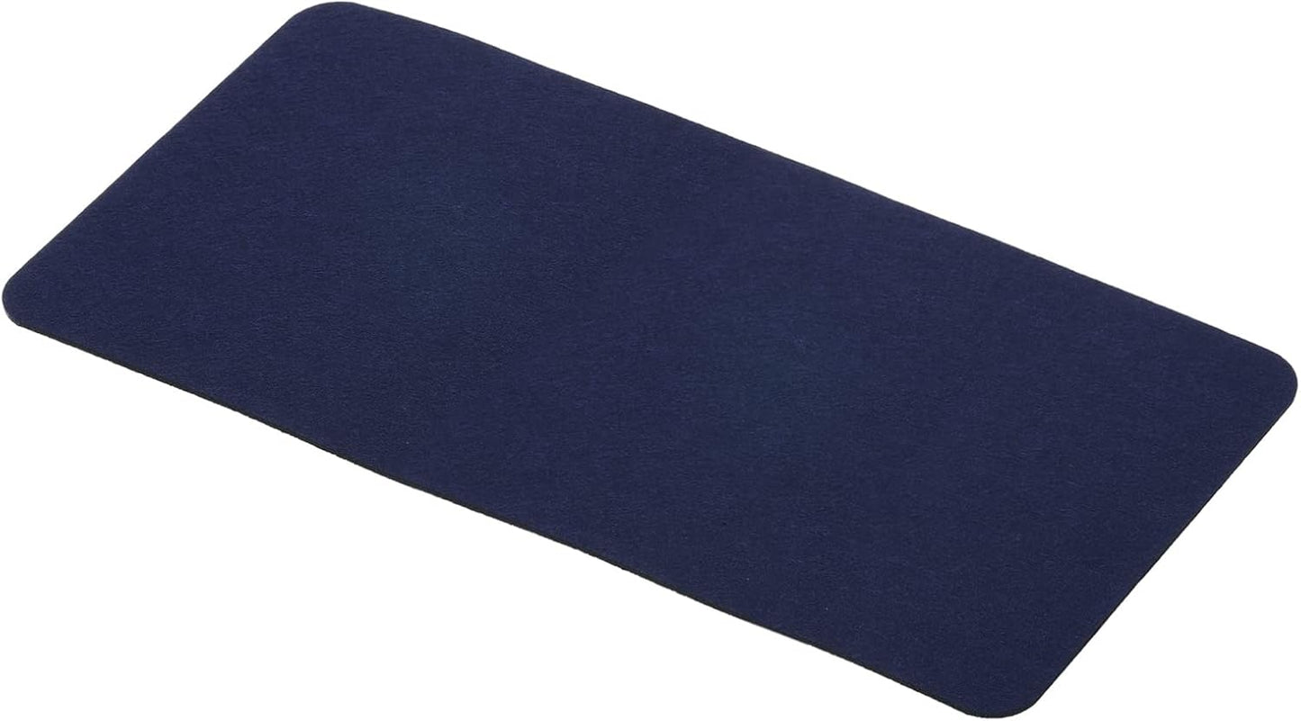 PATIKIL 24"x12" Desk Mat Protector, Felt Dual Side Mouse Pad Writing Mat for Office Home, Gray
