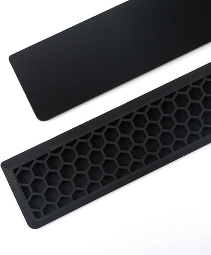 Ergonomic 75% Keyboard Wrist Rest-12.8" Silicone Non-Slip Keyboard Cushion, Computer Wrist Rest, Relief of Hand Pain(Grey)