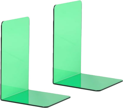 Book Stand for Display, Clear Bookends for Bookshelves, Decorative Book Holder for Music Sheets and Magazines