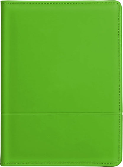 Padfolio/Portfolio Binder, Mini Padfolio Portfolio Binder 5 x 8 Legal Writing Pad, A5 Document Organizer Folder for Men Women, Black