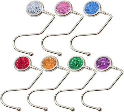 TopHomer Portable Table Bag Holder Hanging Bag Hook Cute Home School Library Office Under Hanging Metal Holder Gifts