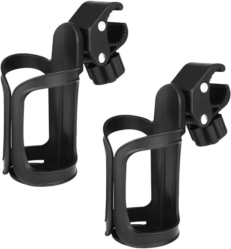 Accmor Bike Cup Holder, Bike Water Bottle Holders, Universal 360 Degrees Rotation Cup Holder for Bicycle, Stroller, Scooter, Walker, Wheelchair, Bike Bottle Holders for Kids Adults, 1 Pack