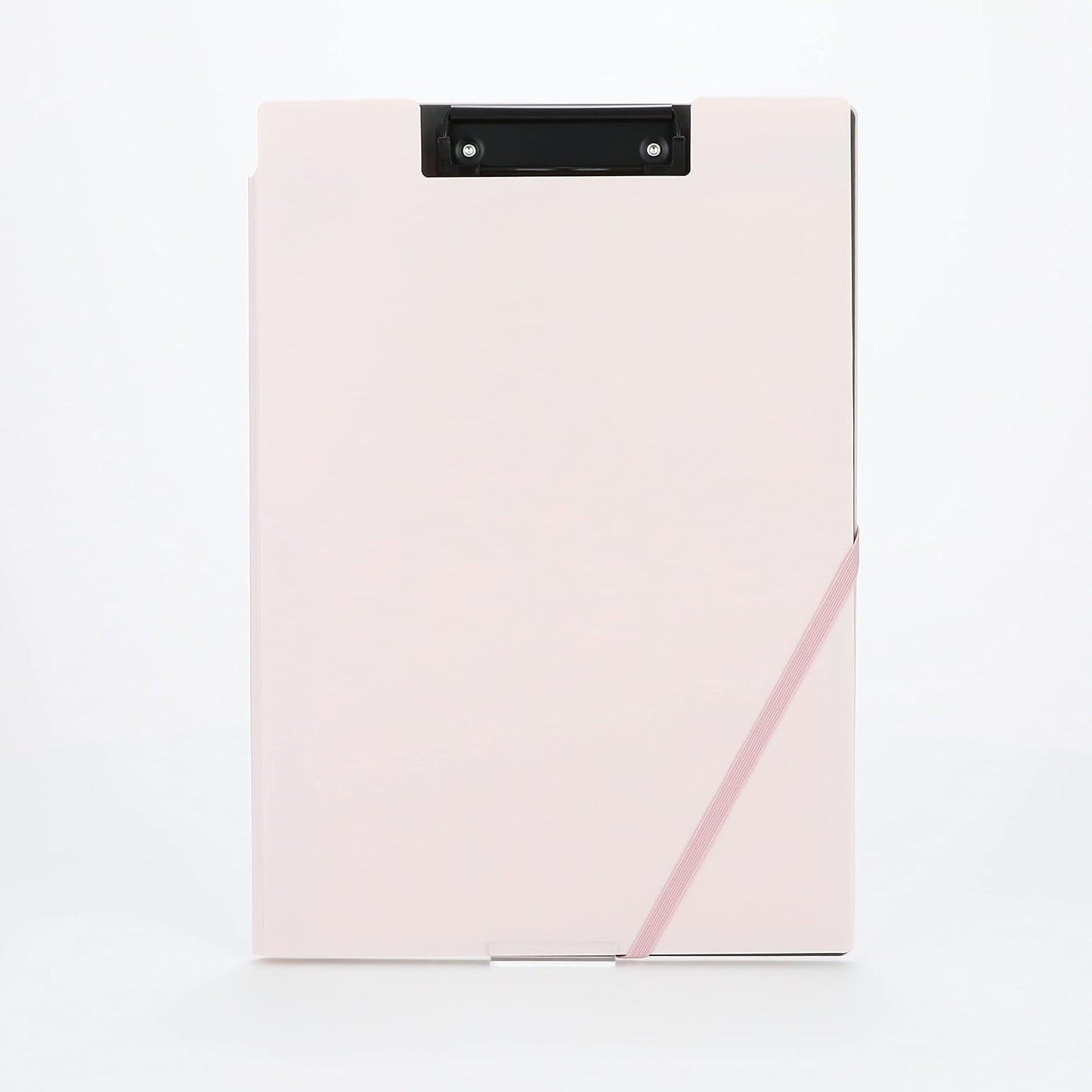 Kokuyo Clipboard Folder, Pink A4 Foldable Clipboard Folio with Clip. 360 Degree Binder Clipboard with Elastic Band, File Cover Work Folder Clipboards with Pen Slot (Joha-MC50P)