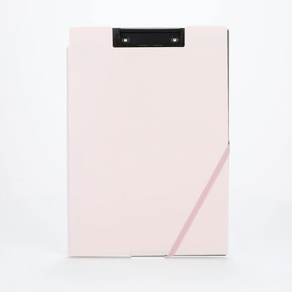 Kokuyo Clipboard Folder, Pink A4 Foldable Clipboard Folio with Clip. 360 Degree Binder Clipboard with Elastic Band, File Cover Work Folder Clipboards with Pen Slot (Joha-MC50P)