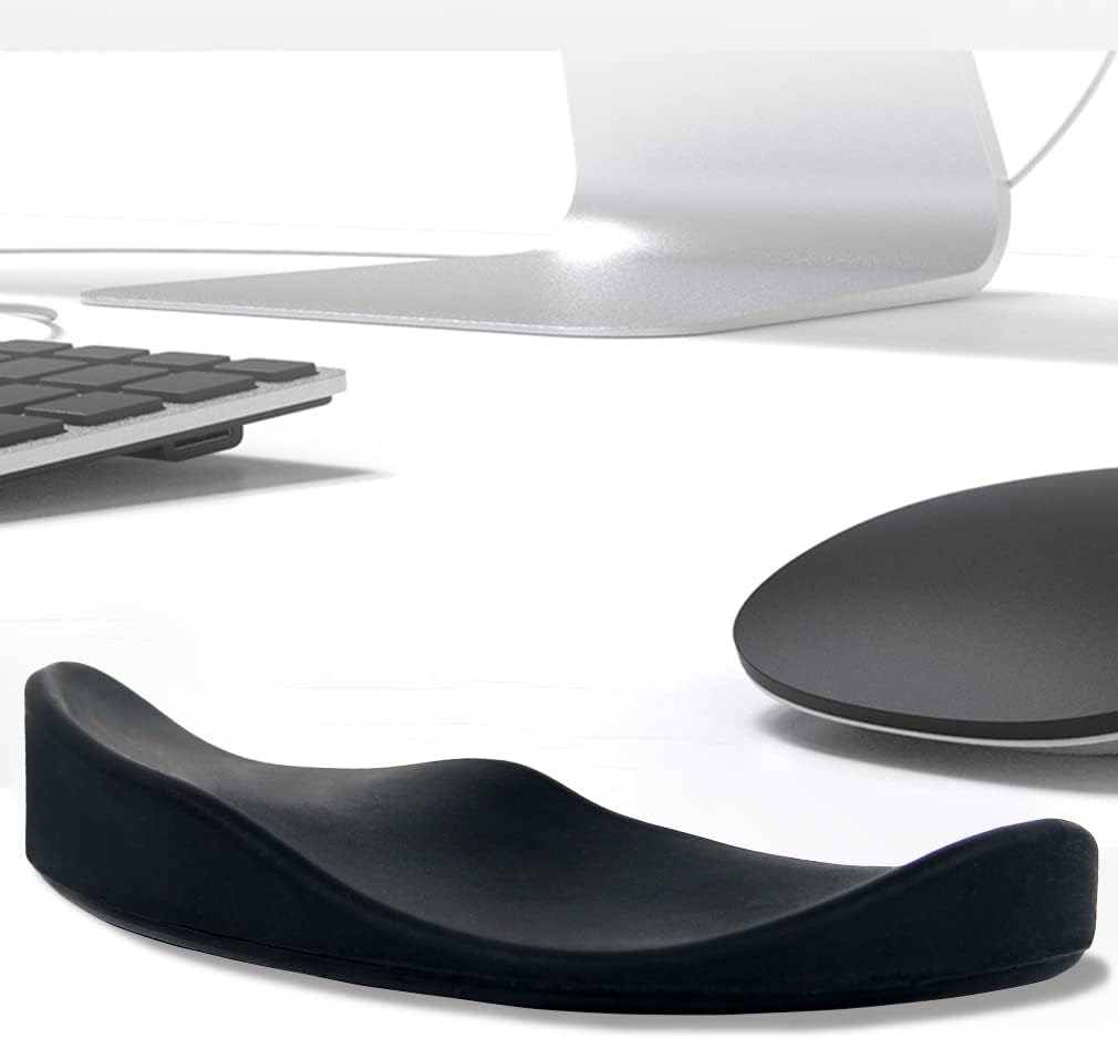 Ergonomic Mouse Wrist Rest Support, Gliding Smooth Palm Rest Pad Move with Your Mouse for Easy Working/Gaming
