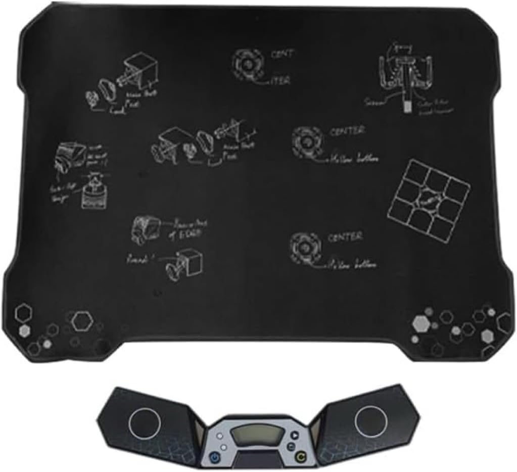 Timer for Professional Athletics, Touch Control Timers with Display, Timer for Cube Race Stack Competition a Great Gift for Boys and Girls (black5)