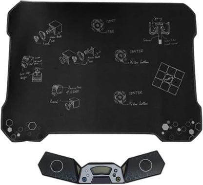 Timer for Professional Athletics, Touch Control Timers with Display, Timer for Cube Race Stack Competition a Great Gift for Boys and Girls (black5)