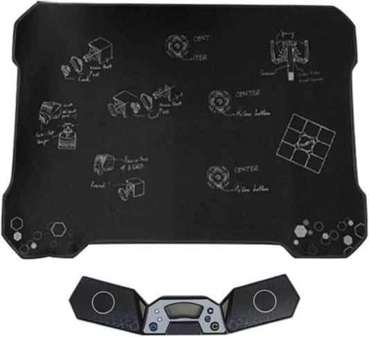 Timer for Professional Athletics, Touch Control Timers with Display, Timer for Cube Race Stack Competition a Great Gift for Boys and Girls (black5)