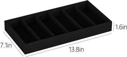 Sunglass Organizer Tray,Eyeglass Storage for Multiple Glasses,Jewelry and Sunglasses Drawer Organizer (Beige 2)