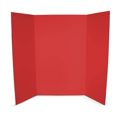 Flipside Products 36” x 48” Project Boards for Presentations, Science Fair, School Projects, Event Displays and Trifold Picture Board, Proudly Made in USA - Black - 4 Pack