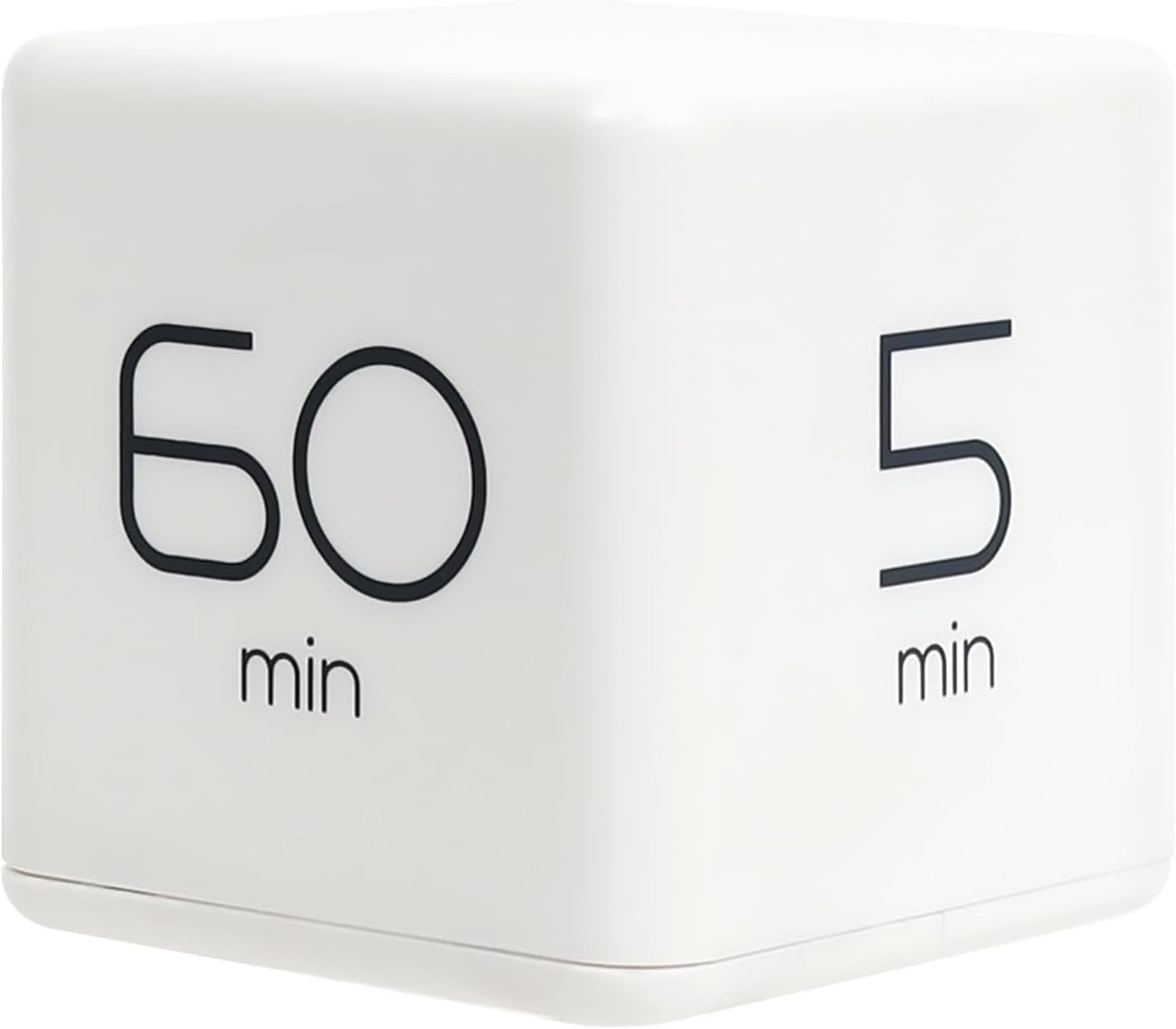 mooas Cube Timer (Mint), Flip Timer Productivity Timer, Time Management, Block Timer Kids Cube Timer Kitchen Timer Desk Timer for Studying Workout Classroom 1, 3, 5, 10 min Timer Setting
