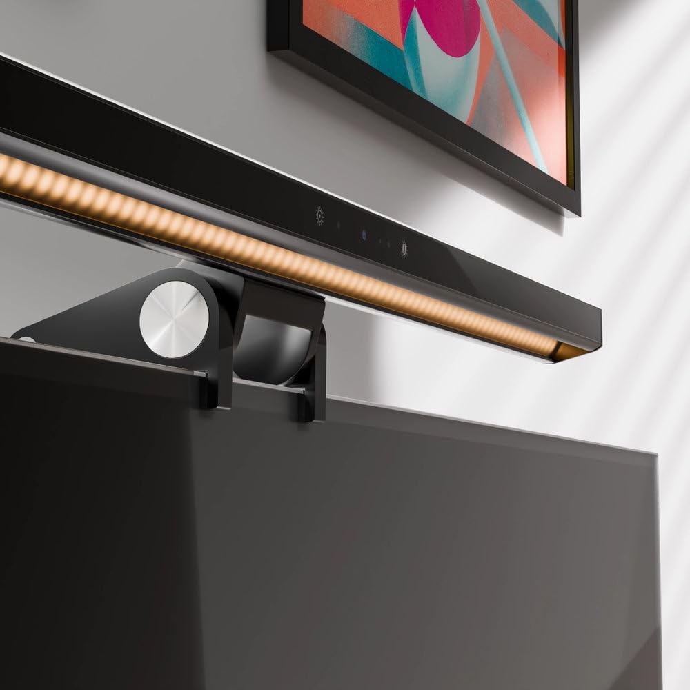 ALOGIC Illuminate USB-C Light Bar with 4k Autofocus Webcam | Monitor Light