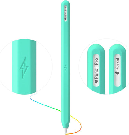 Ultra Thin Protective Pencil Cover for Apple Pencil Pro &Apple Pencil 2nd Gen Silicone Case Sleeve Compatible with Apple Pencil Pro (Pink)