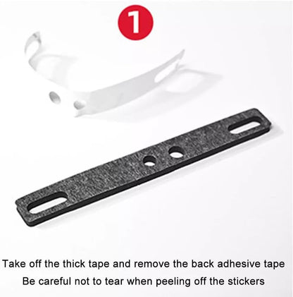 Mechanical Keyboard Spacebar Foam Sound Insulation Foam Noise Absorbing Switch Silencer Pad Cotton Compatible with 6.25U Mechanical Keyboard Space Bar Black 4PCS/Set