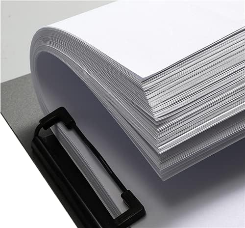 2 Pcs Folding Clipboard,Clipboard Foldable 9x12.5 inch Waterproof File Folder Clip Boards,A4 or A3 Size File Cover Folder Writing Clipboards with Two Metal Clip,Support Horizontal and Vertical (Black)