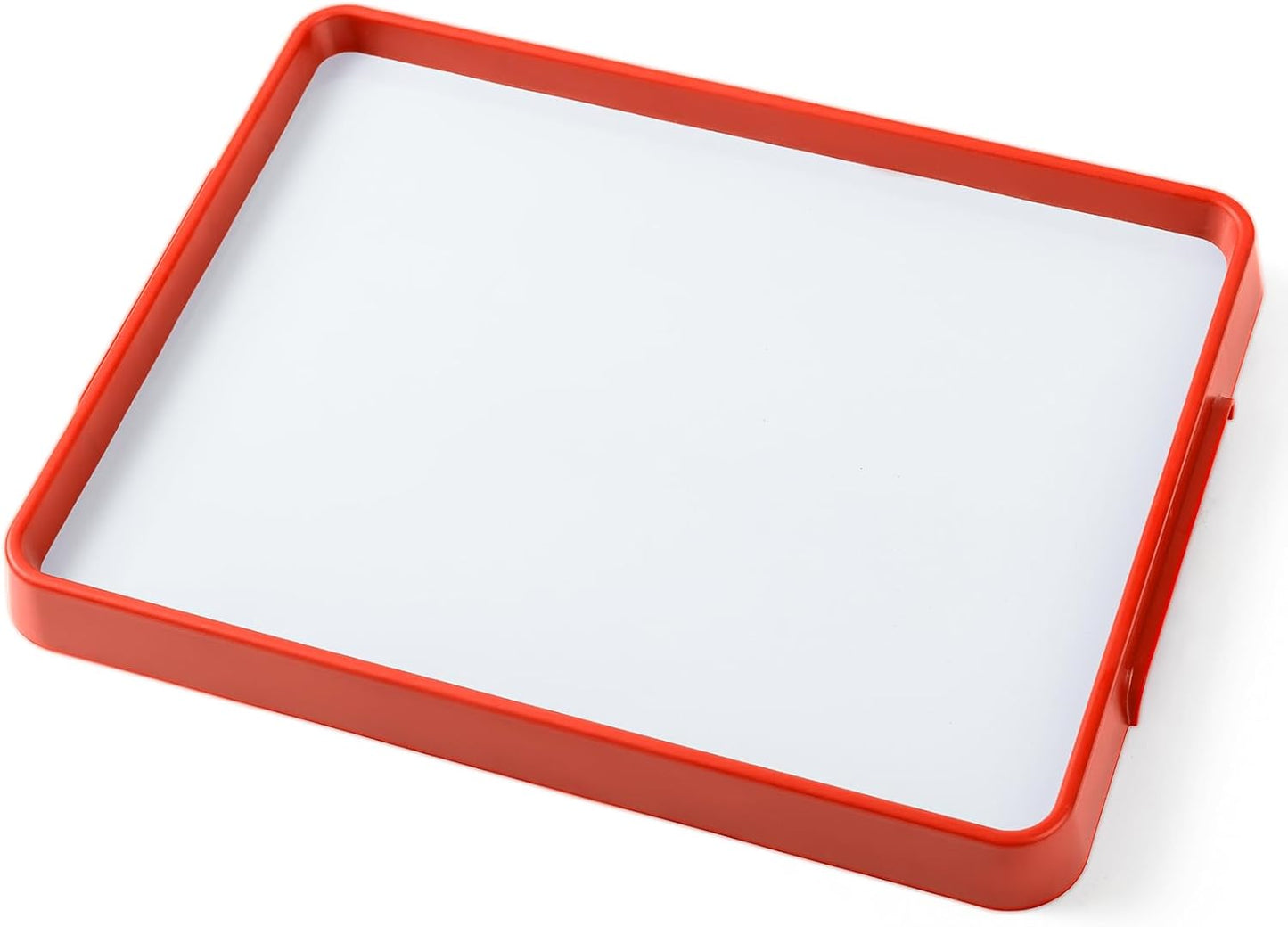 Magnetic Board for Kids – 13.2" X 10" - Magnetic Dry Erase Tray | Stackable Magnetic Tray for Classroom, Home, Travel & Preschool Learning (Cyan)