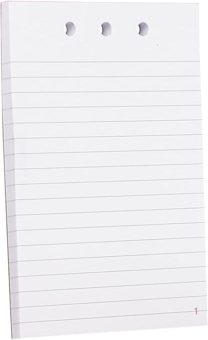 JAY-PEE NYPD Memo Book Note Pad Cover NYC Regulation Style Memo Binder with 3 Heavy Metal Rings. Includes 1 Large Size Note Pad 4" x 8 1/2" Made of Full Grain Black Leather