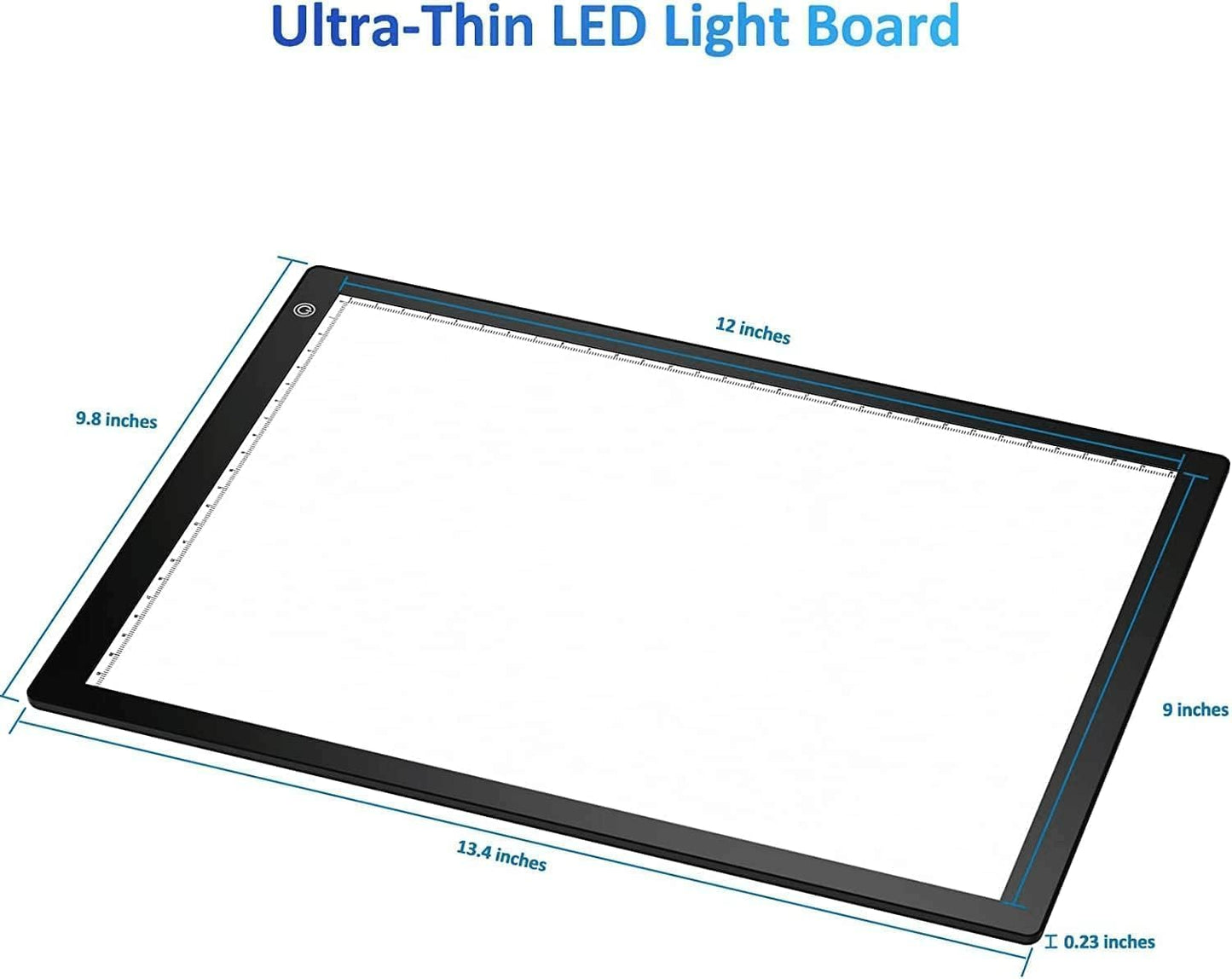 Slide & Negative Viewer Light Box, Light Table for Scanning Film Negatives and Slides/4A Light Pad,3-Level Backlight Ultra-Thin Film Scanner-USB Powered
