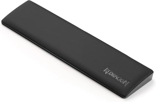 Redragon P037 Meteor L Computer Keyboard Wrist Rest Pad, Ergonomic Soft Memory Foam Wrist Support w/Anti-Slip Rubber Base, 100% 104 Keys Standard Size 17.12 x 2.87 in, 0.78 inch (20mm) Height, Black