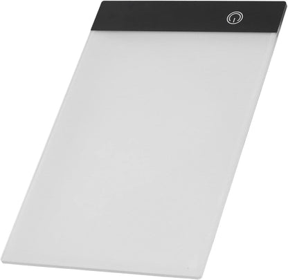 Huleo LED Light Pad, A5 Tracing Light Pad, Artcraft Tracing Pad Light Box, 3 Levels of Brightness, Rechargeable Light Board for Artists Drawing Sketching Animation Stencilling X-ray Viewing