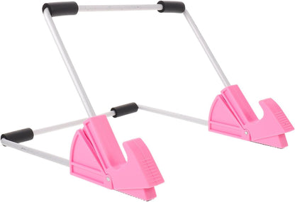 Holibanna Tracing Board Bracket Stand: Adjustable Light Board Stand for Tracing - LED Copy Pad Light Box Holder for Desktop Art Studio Painting and Sketching Pink