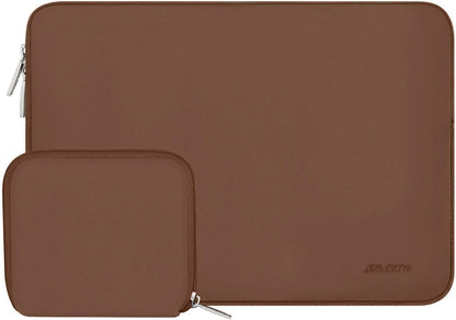 MOSISO Laptop Case 13.3 inch, 13-13.3 inch Laptop Sleeve Bag Compatible with MacBook Air/Pro 13/Pro 14 M5 M4 M3 M2 M1, HP Dell ASUS Lenovo, Neoprene Computer Sleeve Bag with Small Case, Baby Pink - Colors B