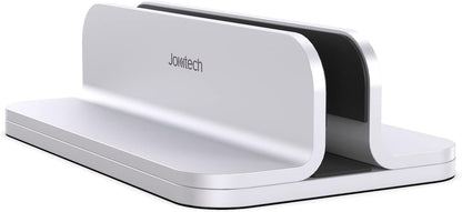 JOKItech Aluminum Laptop Stand, Sturdy and Adjustable, Compatible with Apple MacBook Pro/Air, Mac Mini, iPad Pro, Silver