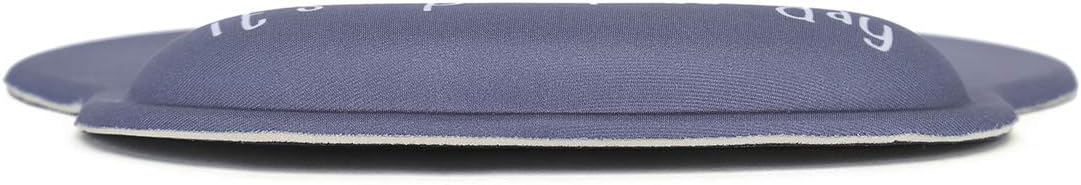 RICHEN Keyboard Wrist Rest and Mouse Pad with Wrist Support, Memory Foam Set for Gaming and Office, Comfortable & Lightweight for Easy Typing & Pain Relief (White Butterflies)