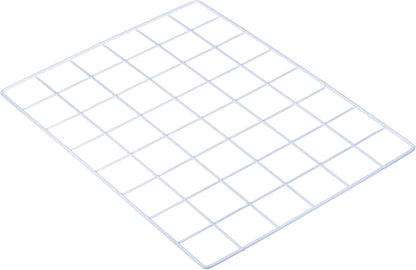 PATIKIL 16"x12" Wire Grid Panel, 1 Pack Wall Grid Decorative Panels Board Photo Pictures Display Decor Hanging Organizer for Home Office, Black