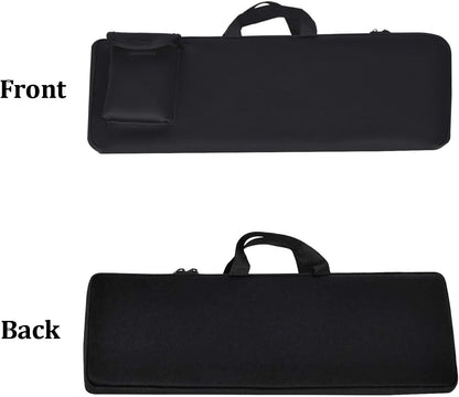 Wireless Keyboard Mouse Sleeve Travel Case Neoprene Shockproof Protective Keyboard Case for Logitech MK270 Wireless Keyboard And Mouse Combo (Black)