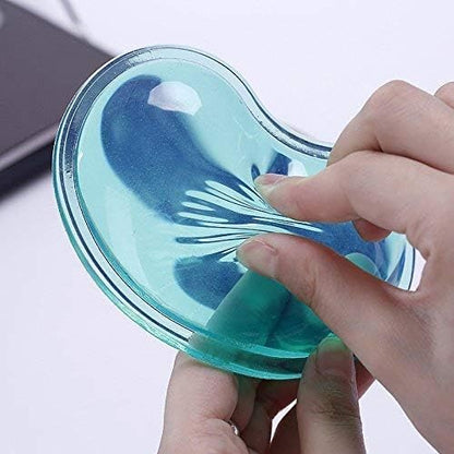 Ergonomic Gel Wrist Rest for Mouse, Computer Mouse Wrist Support for Arm Pain Relief, Heart-Shaped Cute Hand Wrist Cushion for Home and Office Working Gaming Anti-Fatigu