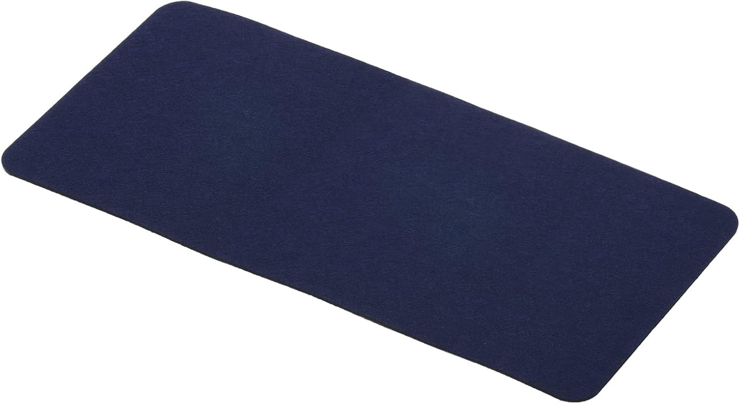 PATIKIL 24"x12" Desk Mat Protector, Felt Dual Side Mouse Pad Writing Mat for Office Home, Gray