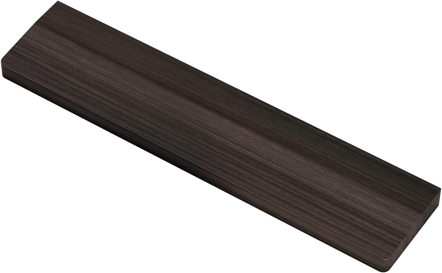 Wooden Wrist Rest, 11.8-inch Length and 22mm Thickness for Small Keyboard, Bamboo Wood Palm Rest, Ergonomic Design for Mechanical Gaming Keyboard