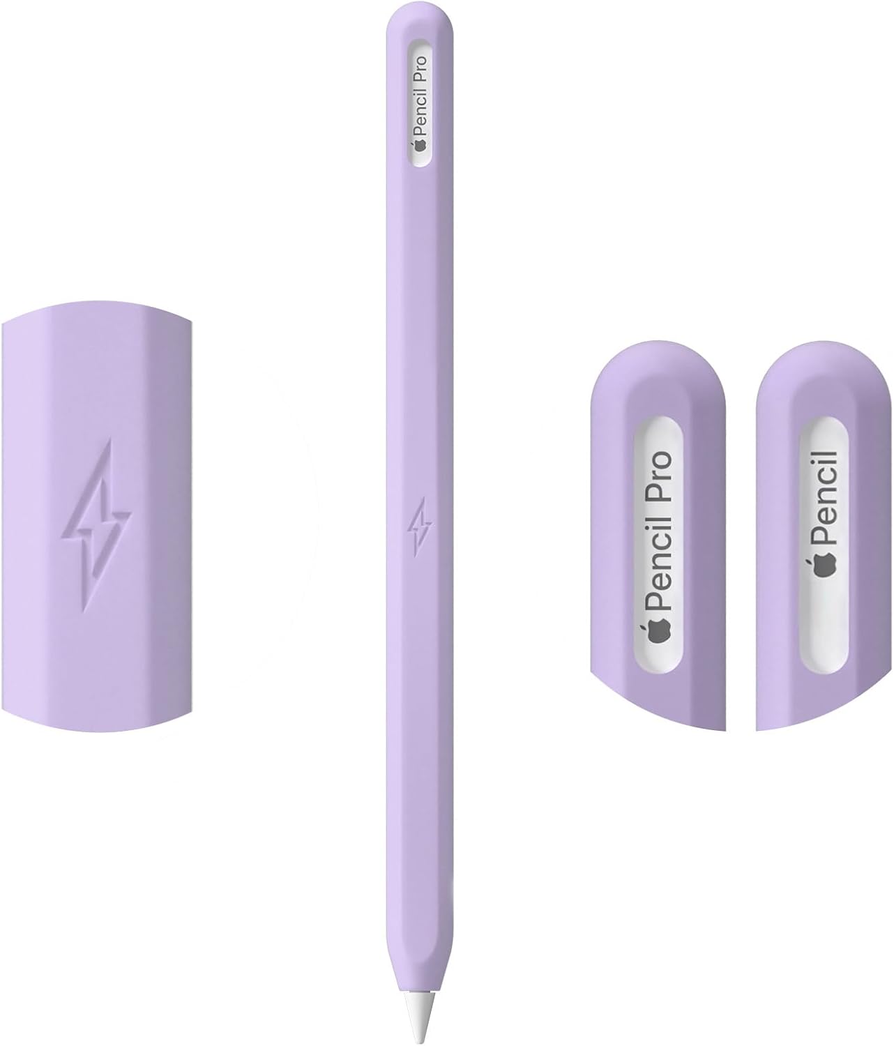 Ultra Thin Protective Pencil Cover for Apple Pencil Pro &Apple Pencil 2nd Gen Silicone Case Sleeve Compatible with Apple Pencil Pro (Pink)