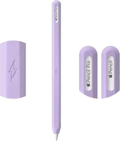 Ultra Thin Protective Pencil Cover for Apple Pencil Pro &Apple Pencil 2nd Gen Silicone Case Sleeve Compatible with Apple Pencil Pro (Pink)