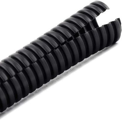 ZhiYo 100 FT 1/4” Wire Loom Split Tubing Auto Wire Conduit Flexible Cover