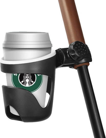 Universal Drinks Holders 360 Degree Rotation Adjustable Clamp Cup Holder, Mounts to Rail, Handle Bar, for Pontoon, Bass, Jon, Yacht Boats