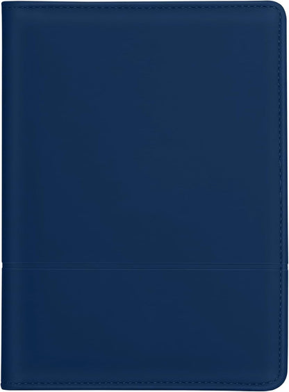Padfolio/Portfolio Binder, Mini Padfolio Portfolio Binder 5 x 8 Legal Writing Pad, A5 Document Organizer Folder for Men Women, Black